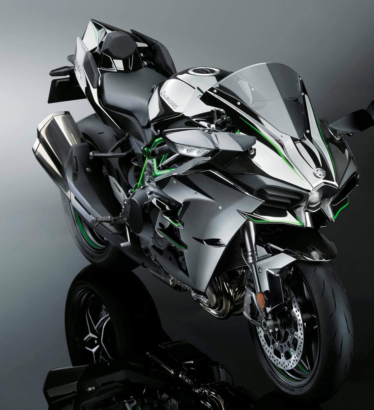 Kawasaki h2 deals engine specs